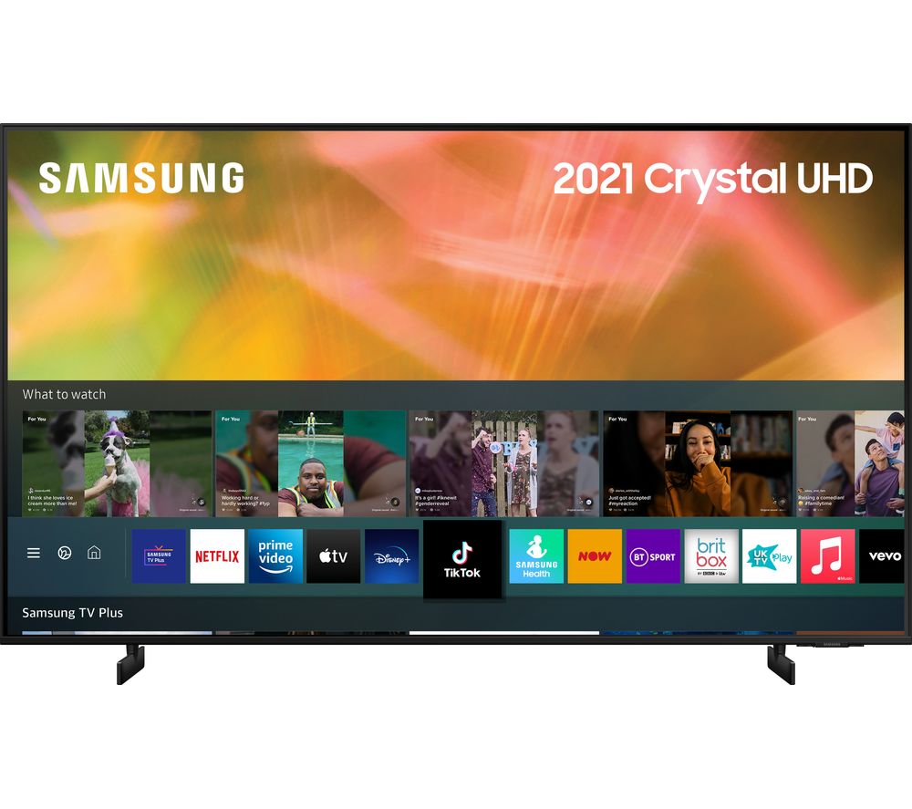 85" SAMSUNG UE85AU8000KXXU  Smart 4K Ultra HD HDR LED TV with Bixby, Alexa & Google Assistant