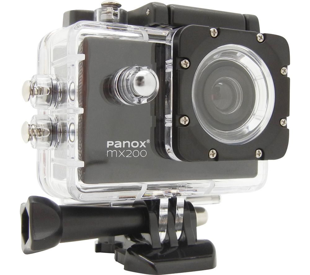 EASYPIX Panox MX200 Action Camera - Black, Black
