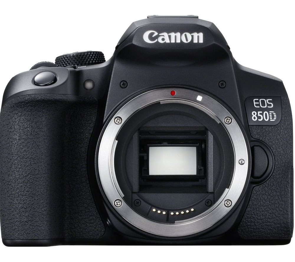 CANON EOS 850D DSLR Camera - Black, Body Only, Black