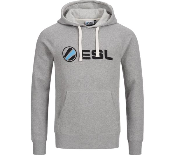 ESL Basic Hoodie - Small, Grey, Grey