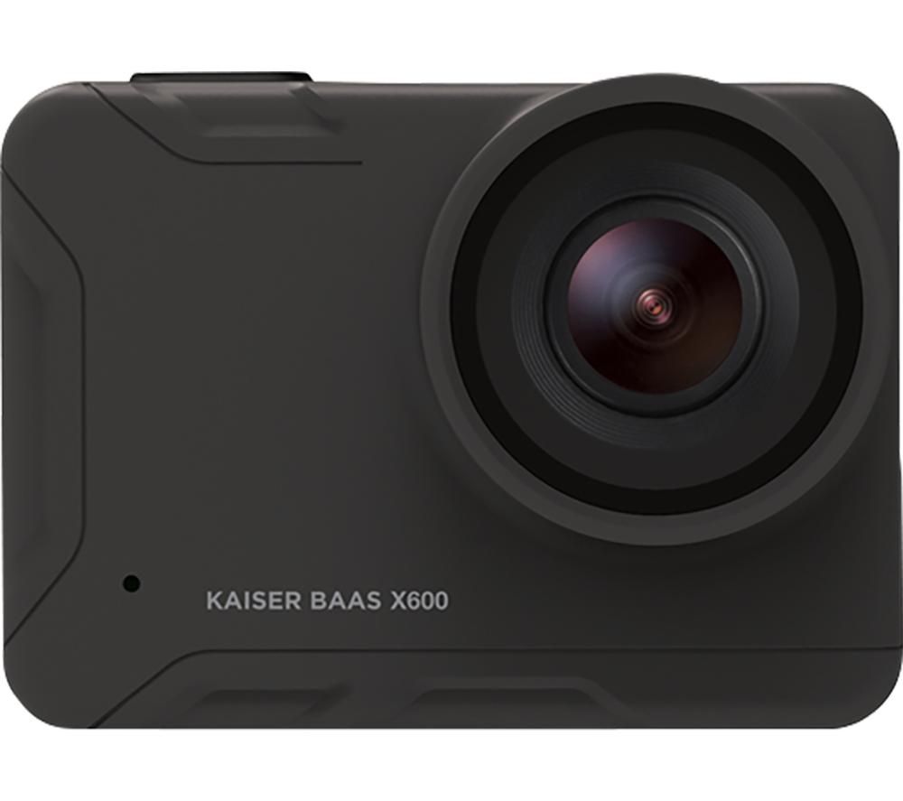 KAISER BAAS X600 4K Ultra HD Action Camera - Black, Black