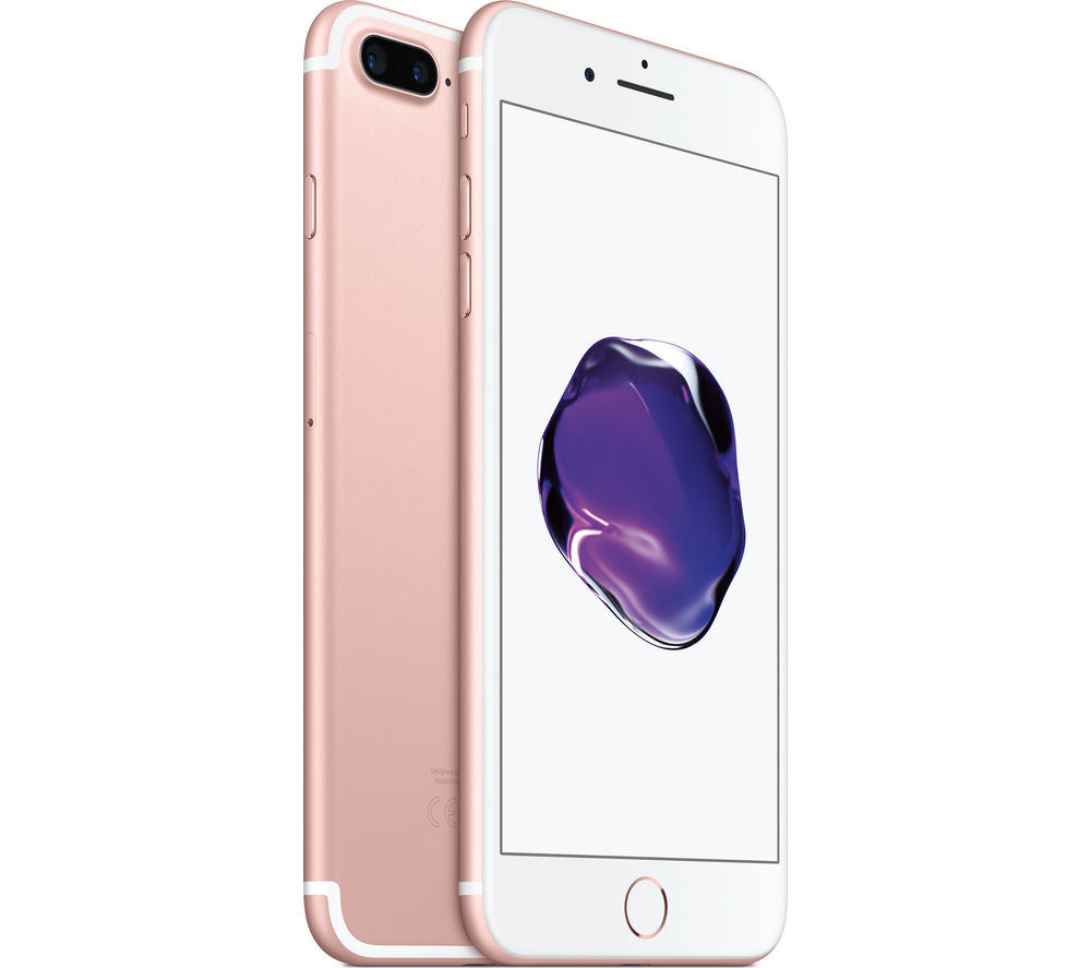 APPLE iPhone 7 Plus - Rose Gold, 32 GB, Gold