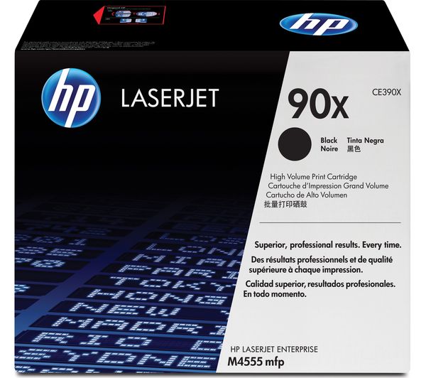 HP 90X Original Black Toner Cartridge, Black