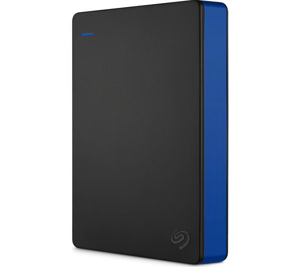 SEAGATE Gaming Portable Hard Drive for PS4 - 4 TB, Black, Blue