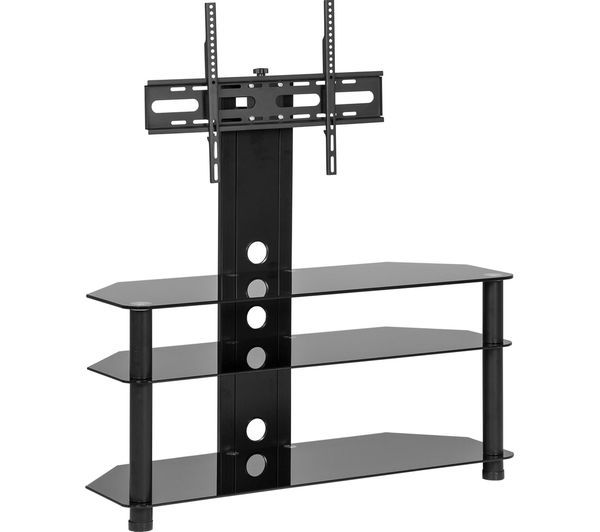 MMT CB60 1500 mm TV Stand with Bracket - Black, Black