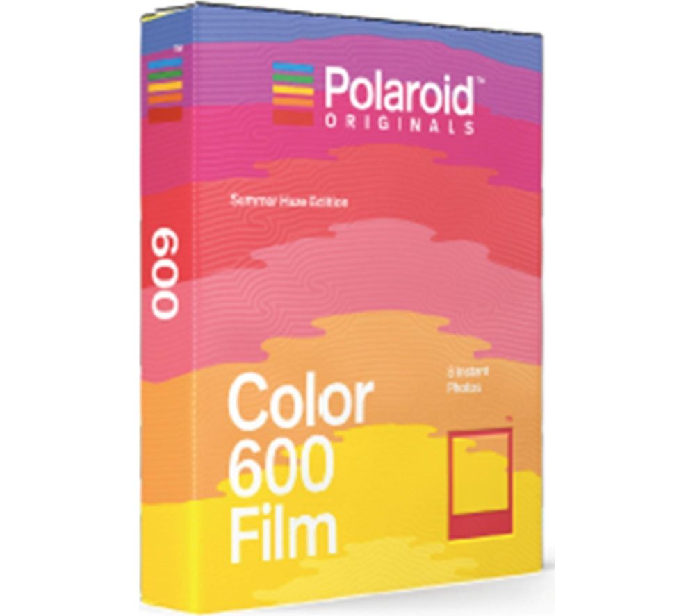POLAROID Summer Haze Edition i-Type Colour Film - Pack of 8, Red