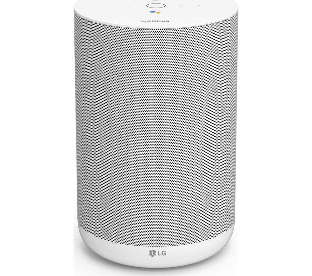 LG ThinQ WK7 Voice Controlled Speaker - White, White