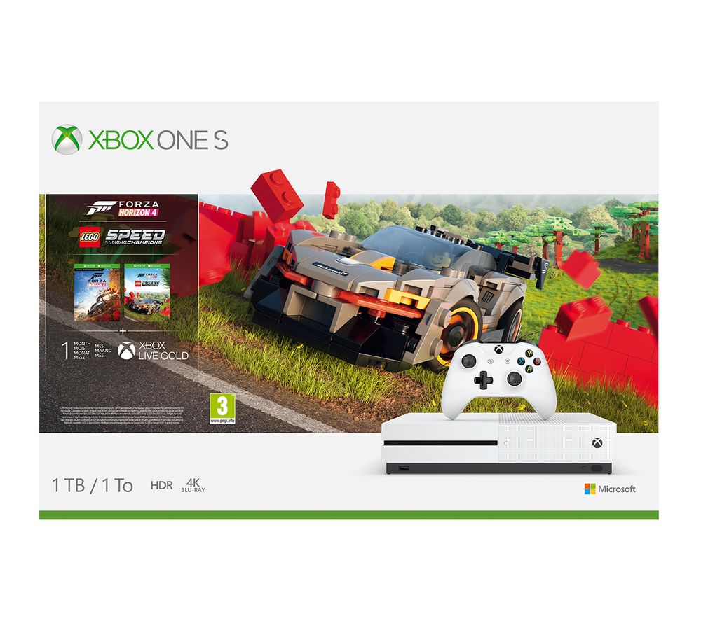 Xbox One S with Forza Horizon 4 & LEGO Speed Champions