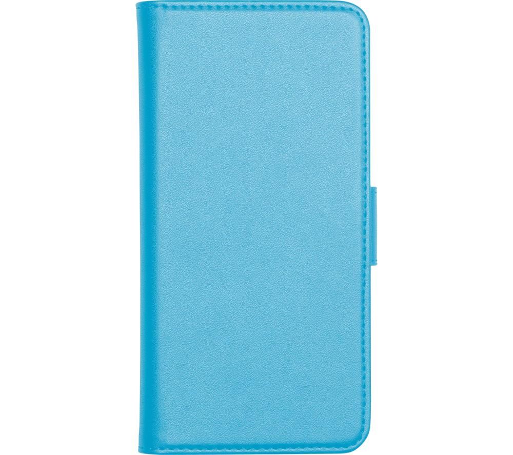 CASE IT Folio Galaxy A10 Case with Screen Protector - Blue, Blue