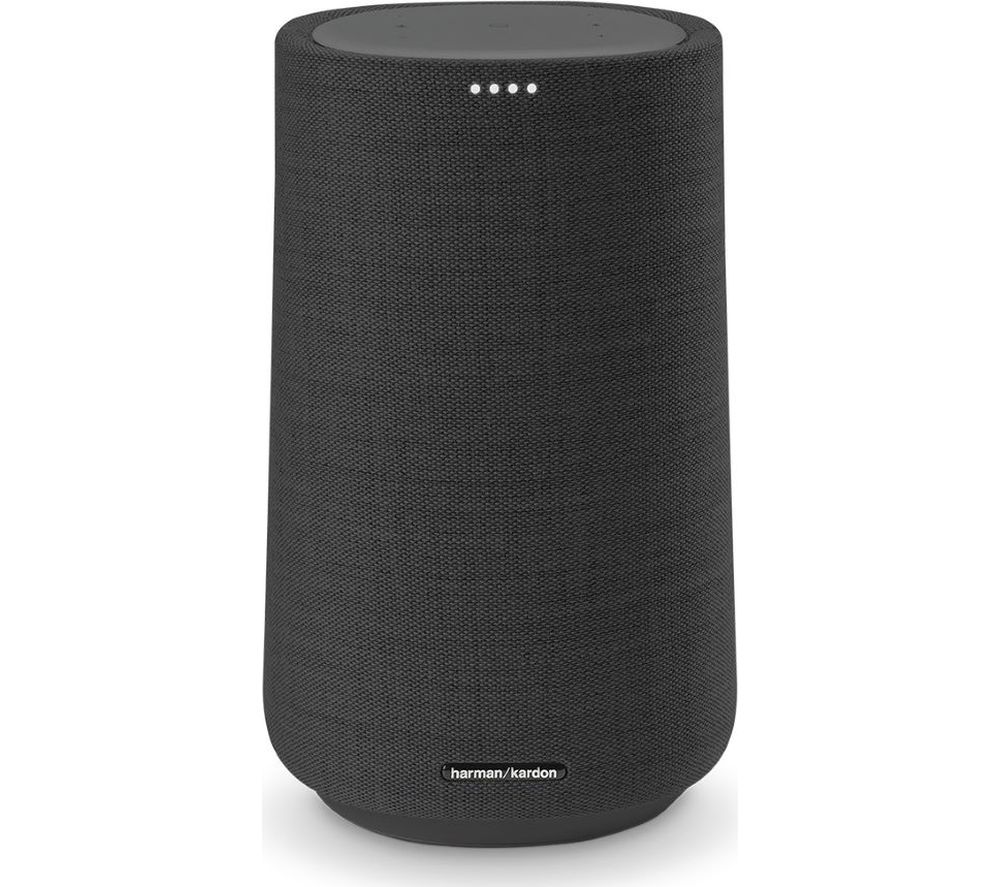 HARMAN KARDON Citation 100 MKII Bluetooth Multi-room Speaker with Google Assistant - Black, Black