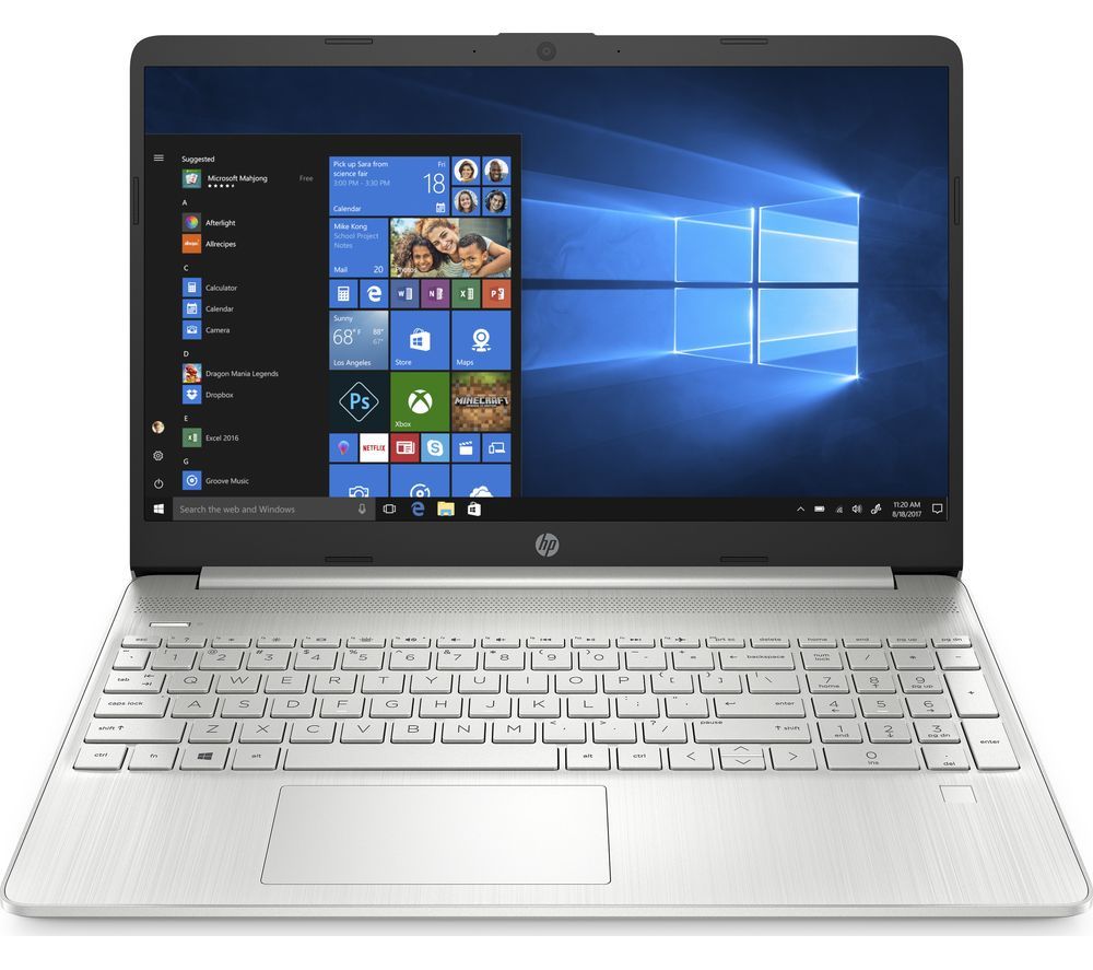 HP 15s-eq0507sa 15.6" Laptop - AMD Ryzen 5, 256 GB, Silver, Silver