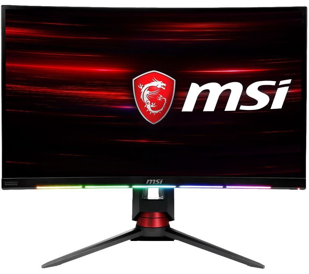MSI Optix MPG27CQ2 Quad HD 27 Curved LED Gaming Monitor - Black, Black