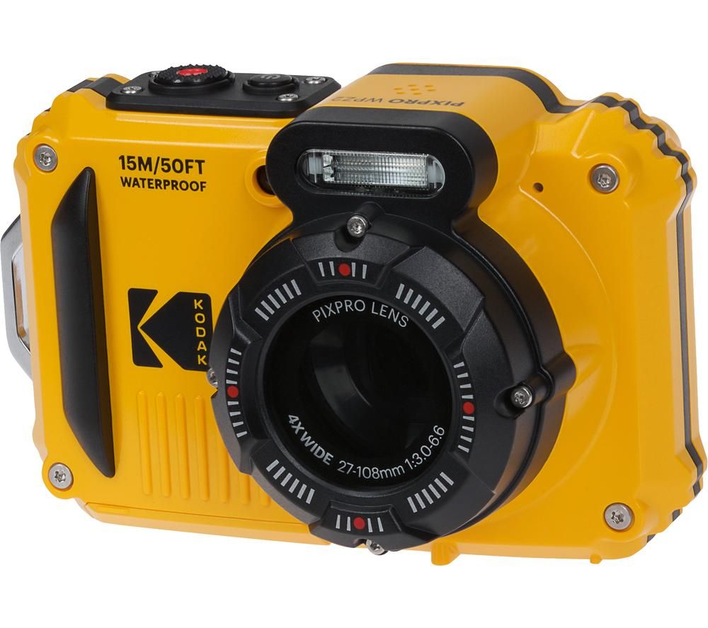KODAK PIXPRO WPZ2 Tough Compact Camera - Yellow, Yellow