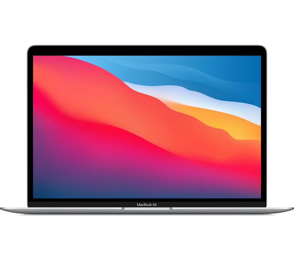 APPLE MacBook Air 13.3" (2020) - M1, 256 GB SSD, Silver, Silver/Grey