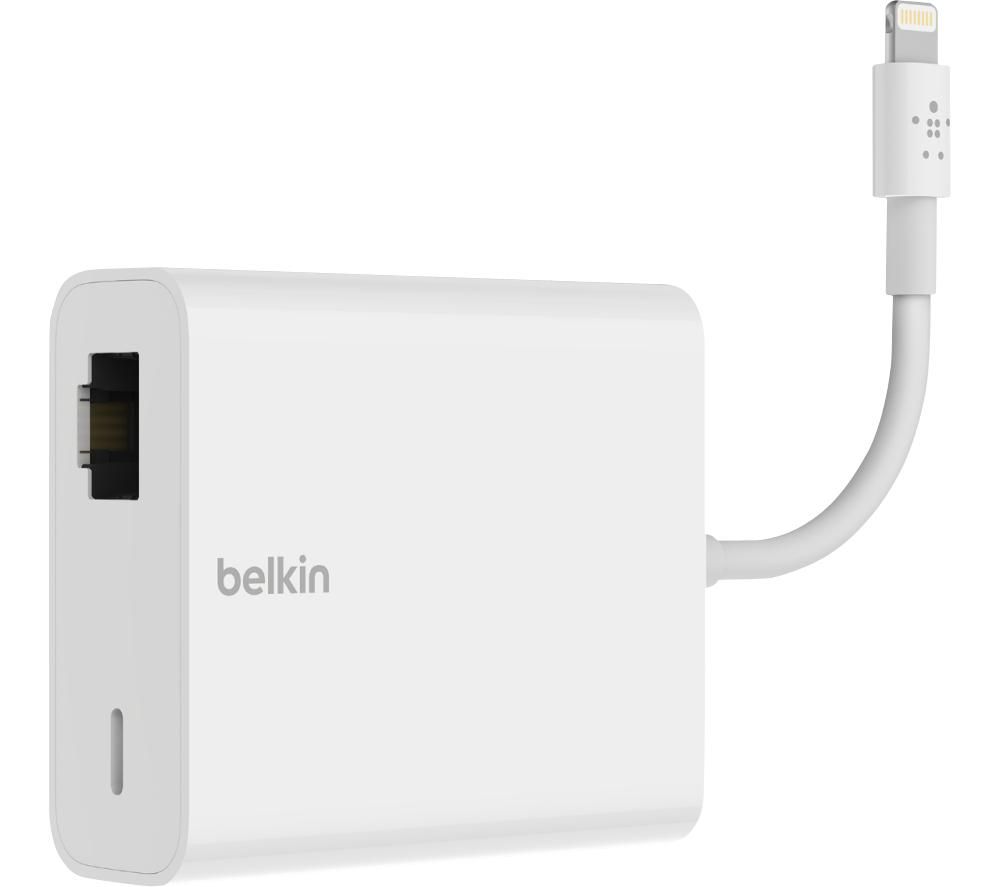 BELKIN B2B165BT Lightning to Ethernet Adapter