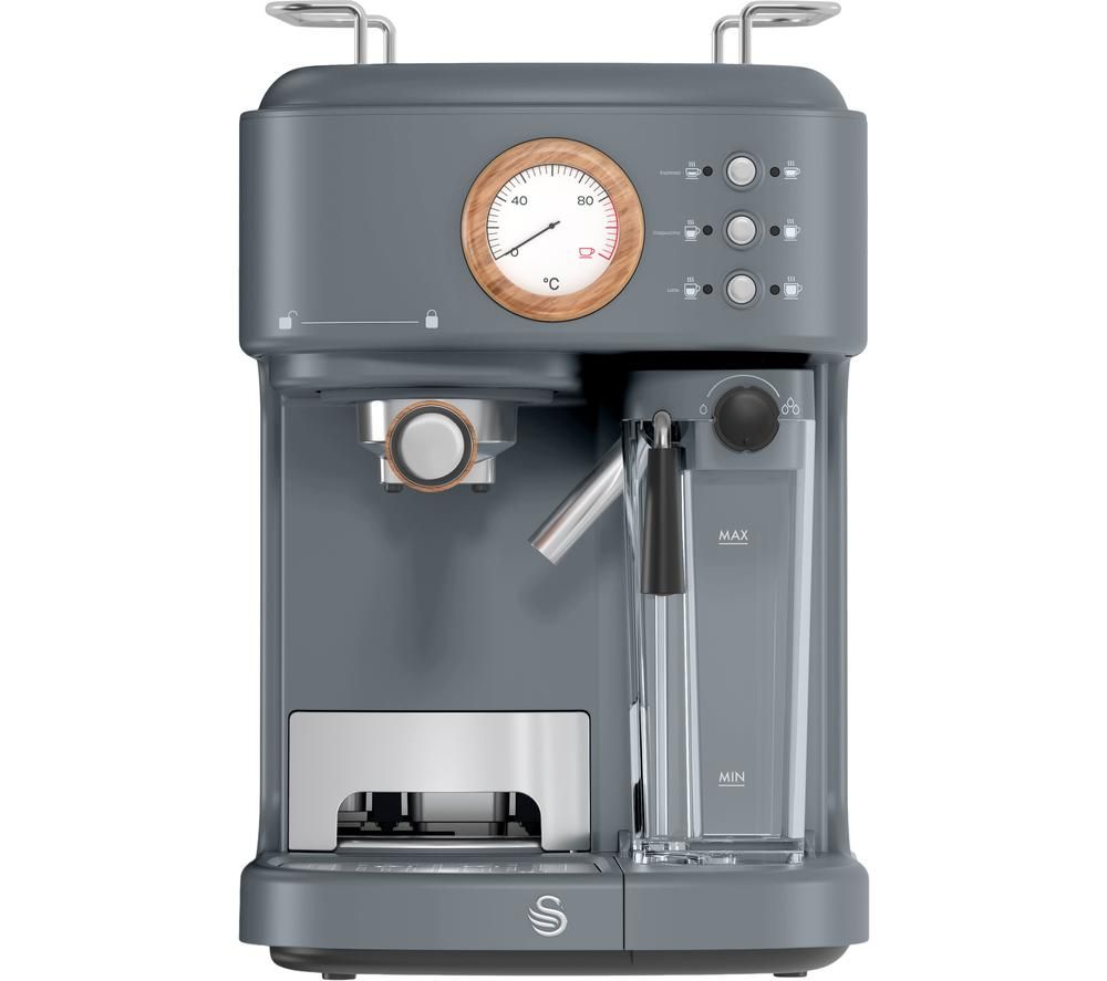 SWAN Nordic One Touch SK22150GRYN Coffee Machine - Grey, Grey