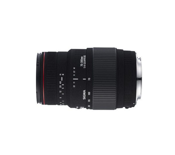 SIGMA 70-300 mm f/4-5.6 DG APO Telephoto Zoom Lens with Macro - for Canon