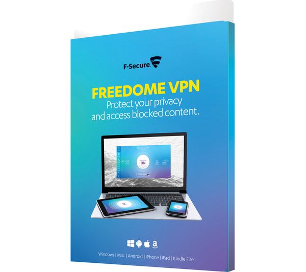 F-SECURE Freedome VPN - 3 Users for 1 year