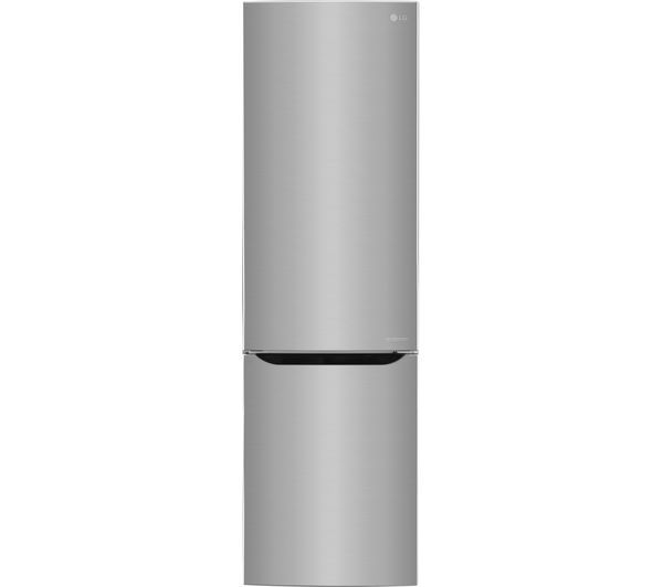 LG GBB60PZJZS Fridge Freezer - Silver, Silver