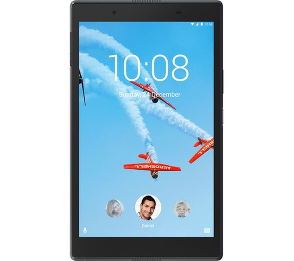 LENOVO Tab4 8 Tablet - 16 GB, Slate Black, Black