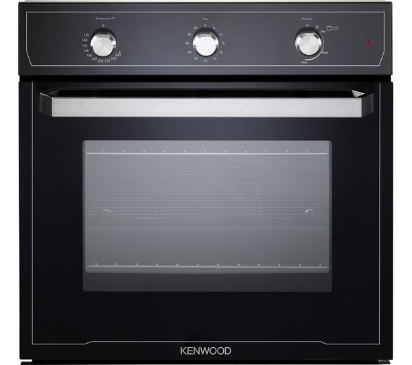 KENWOOD KS101GBL Gas Oven - Black, Black