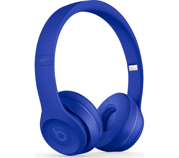BEATS Solo 3 Neighbourhood Wireless Bluetooth Headphones - Break Blue, Blue