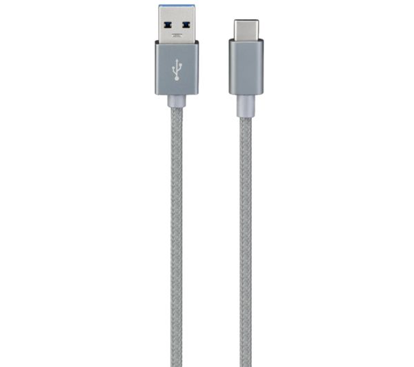 SANDSTROM SCA1SG18 USB Type-C to USB-A Cable - 1 m