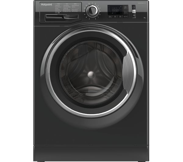 Hotpoint ActiveCare NM11 946 BC A UK 9 kg 1400 Spin Washing Machine - Black, Black