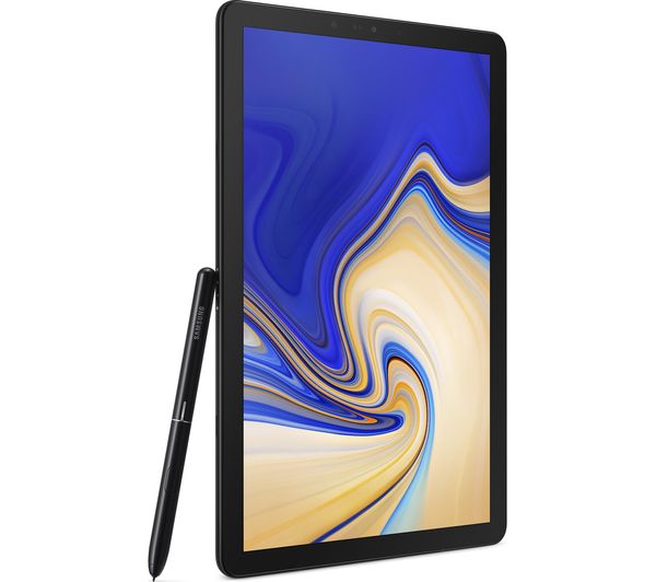 SAMSUNG Galaxy Tab S4 10.5" Tablet - 64 GB, Ebony Black, Black