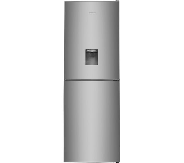 HOTPOINT XAL85 T1I G WTD.1 50/50 Fridge Freezer - Silver, Silver