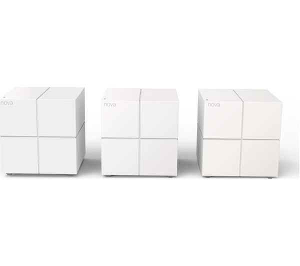 TENDA Nova MW6 Whole Home WiFi System - Triple Pack, White