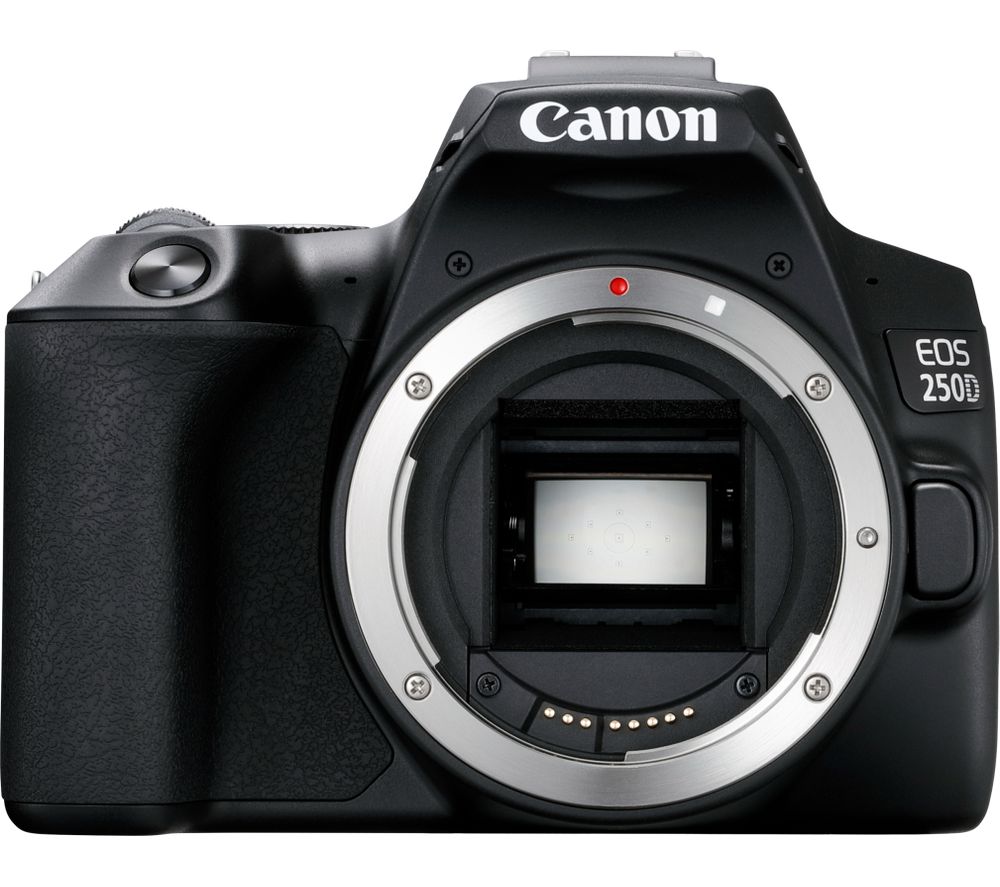 Canon EOS 250D DSLR Camera - Body Only, Black