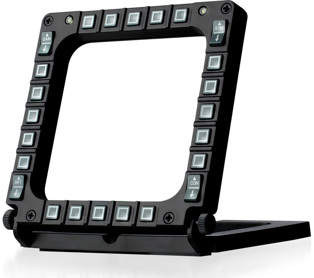 THRUSTMASTER MFD Cougar USB Cockpit Panel - Pack of 2, Black, Black