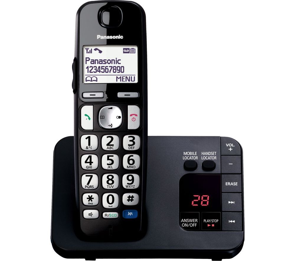 PANASONIC KX-TGE720EB Cordless Phone