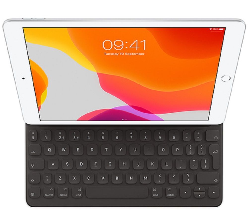 APPLE 10.2" & 10.5" iPad Smart Keyboard Folio Case - Black, Black