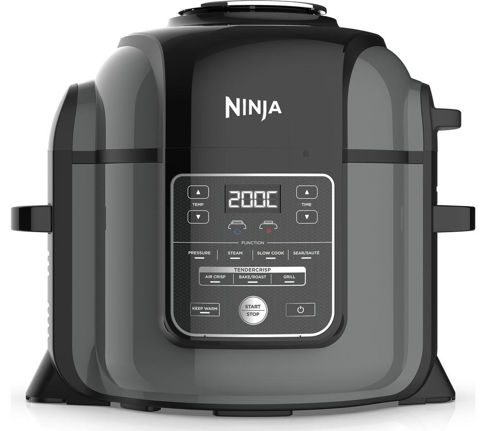 NINJA Foodi OP450UK Multi Pressure Cooker & Air Fryer - Black, Black