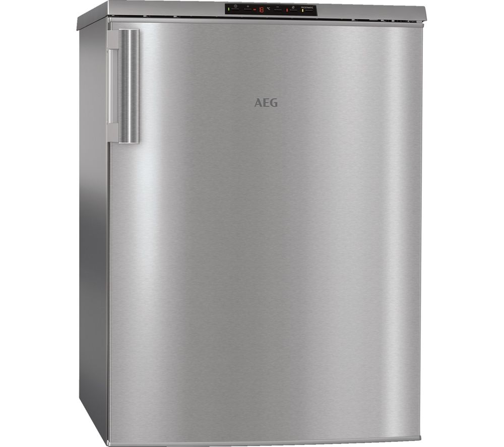AEG ATB68F6NX Undercounter Freezer - Stainless Steel, Stainless Steel