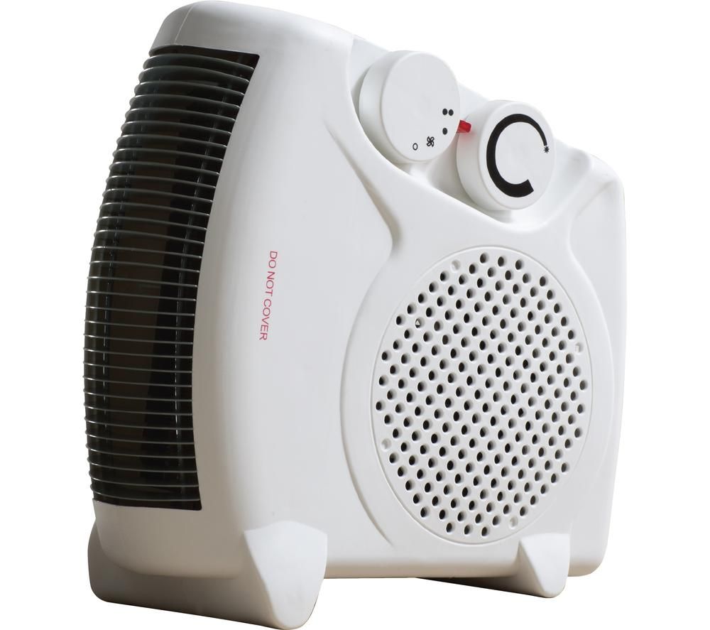 DAEWOO HEA1339 Portable Fan Heater - White, White