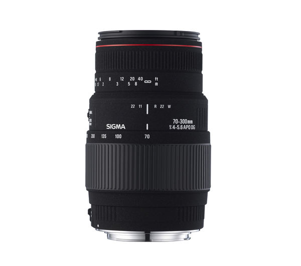 SIGMA 70-300 mm f/4-5.6 DG APO Telephoto Zoom Lens with Macro - for Nikon