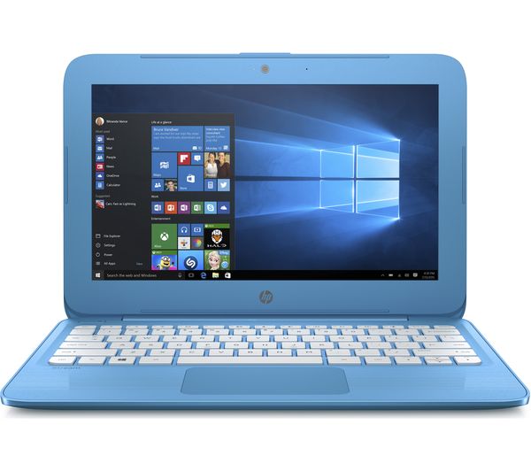 HP Stream 11-y050sa 11.6" Laptop - Aqua Blue, Aqua