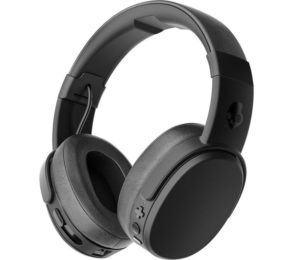 SKULLCANDY Crusher S6CRW-K591 Wireless Bluetooth Headphones - Black, Black