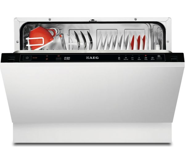 AEG F55210VI0 Compact Integrated Dishwasher