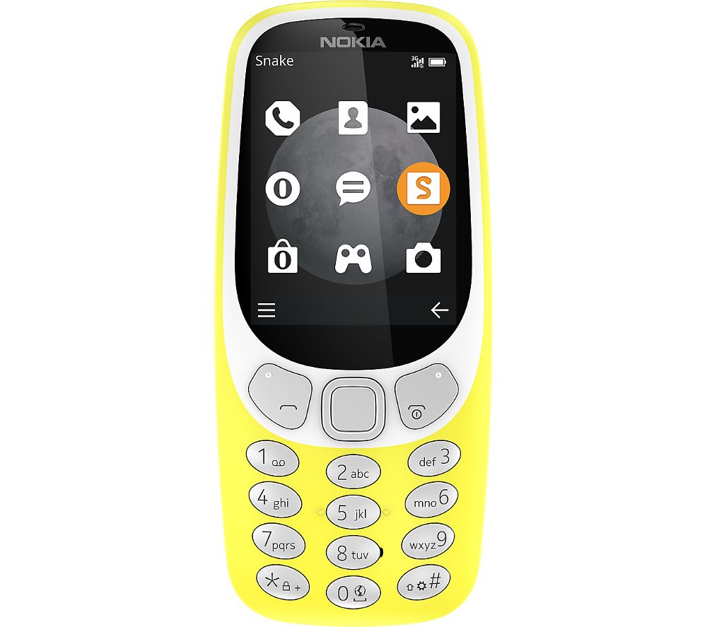 NOKIA 3310 3G - 64 MB, Yellow, Yellow
