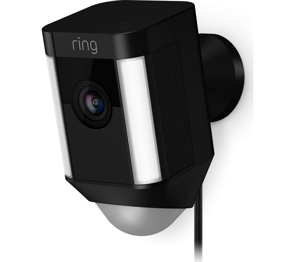 RING Spotlight Cam - Black, Black