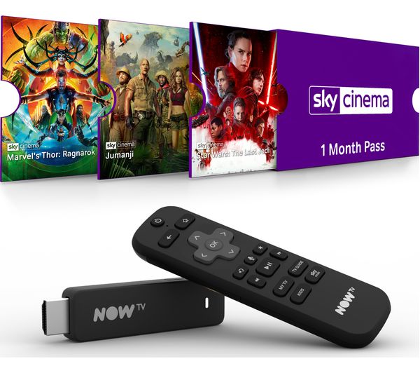 NOW TV Smart Stick with 1 Month Cinema Pass