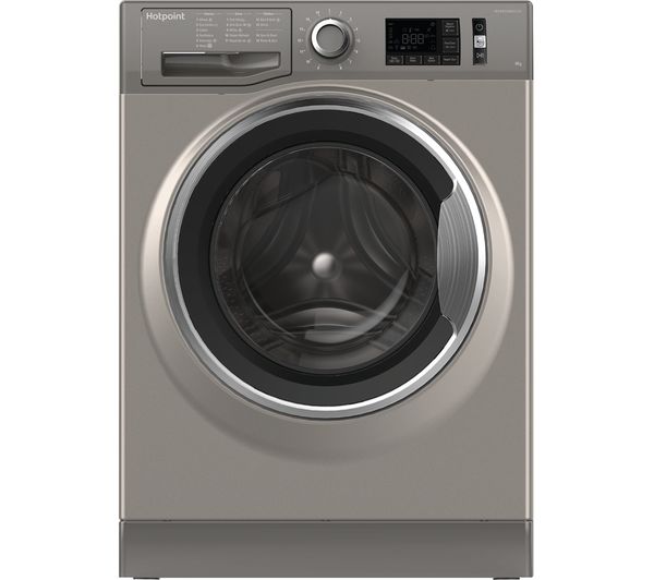 Hotpoint ActiveCare NM11 946 GC A UK 9 kg 1400 Spin Speed Washing Machine - Graphite, Graphite