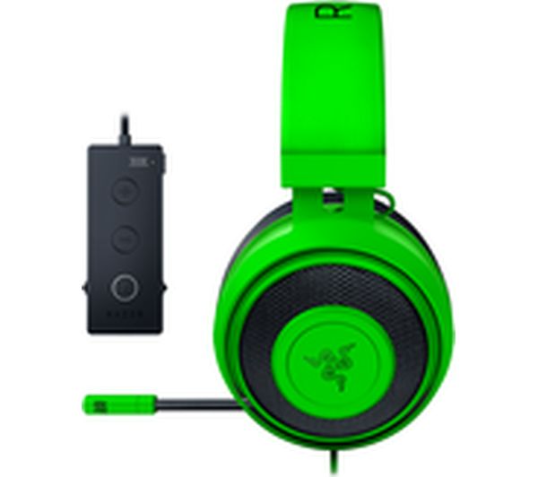 RAZER Kraken Tournament Edition 7.1 Gaming Headset - Green, Green