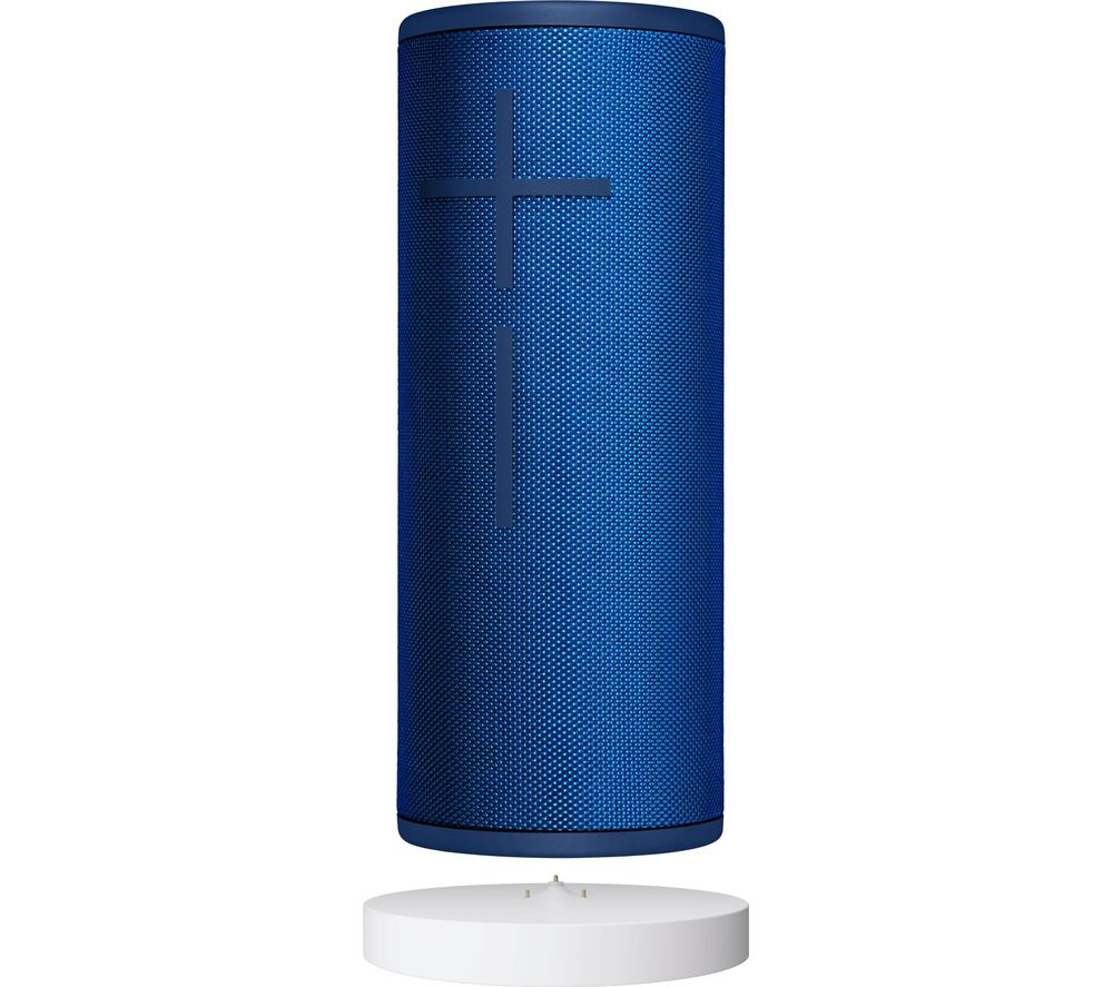 ULTIMATE EARS BOOM 3 Portable Bluetooth Speaker & Power Up Charging Dock - Blue, Blue