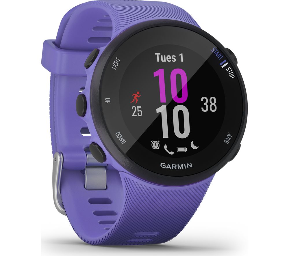 GARMIN Forerunner 45S Running Watch - Iris, Small, Purple