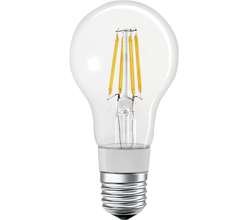 LEDVANCE SMART Filament Classic Dimmable LED Light Bulb - E27, White
